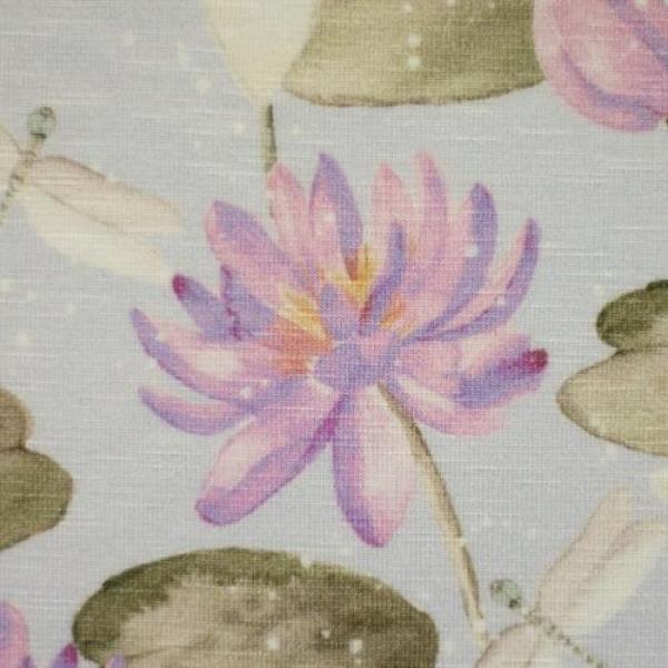 Viskosejersey Water Lilies by Christiane Zielinski von Swafing